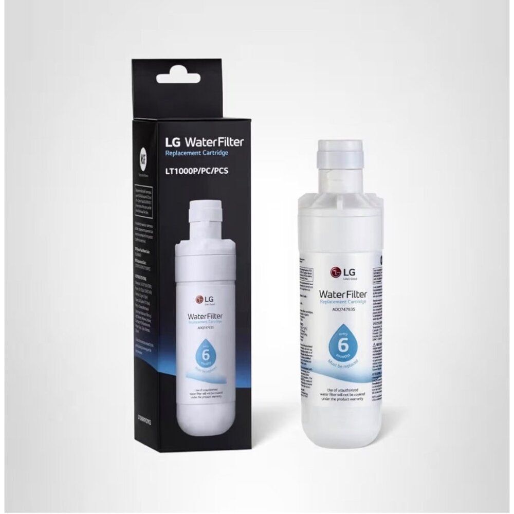 LG Water Filter LT 1000P Refrigerator Replacement Cartridge